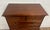 Vintage National Mt. Airy Chippendale Style Cherry Highboy Flat Top Chest For Sale - Image 10 of 14