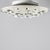 Large Vintage Model CP3529 Chandelier in White Lacquered Aluminum from Stilnovo, Italy, 1960s For Sale - Image 10 of 10