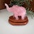 Pink Vintage Rose Quartz Carved Elephants on Stands - A Pair For Sale - Image 8 of 10