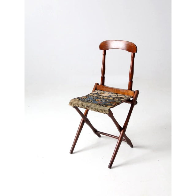 Antique Readsboro Chair MFG Co Folding Camp Chair For Sale - Image 13 of 13