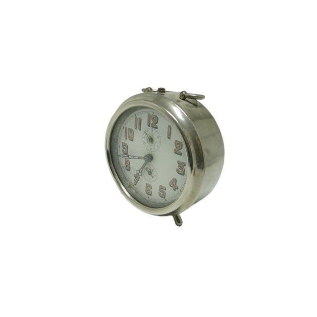 Vintage French Clock from Jaz, 1930s For Sale - Image 9 of 10