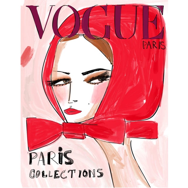 Vogue Paris Cover by Annie Naranian For Sale