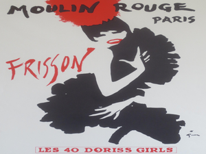 René Gruau, Frisson, 1965-1966, Lithographic Poster