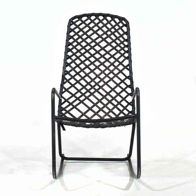 Mid-Century Modern Brown Jordan Tamiami Rocking Chair For Sale - Image 3 of 10