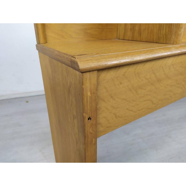 Vintage Oak Headboard For Sale - Image 16 of 18