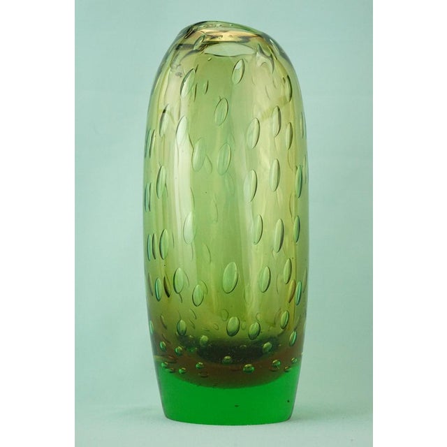 Glass Vase attributed to Flavio Poli, Italy, 1940s For Sale - Image 11 of 18
