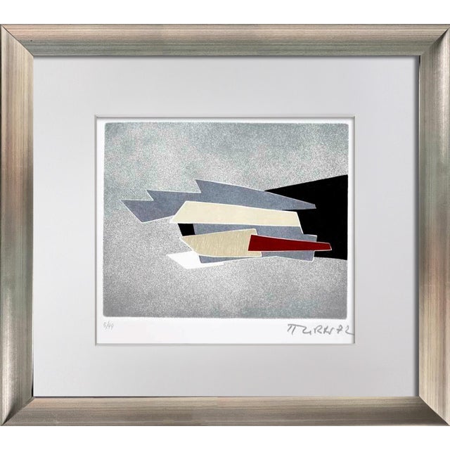 An exceptional original Hans Richter (1888–1976) etching, created in 1972 and issued in a rare limited edition of only 99...