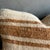 Mid-Century Modern Vintage Grainsack and Japanese Coated Canvas Lumbar Pillow With Down Insert For Sale - Image 3 of 7