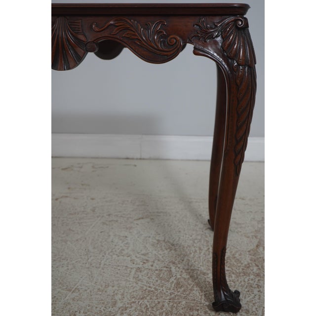 Wood Kindel Irish Georgian Mahogany Tea Table For Sale - Image 7 of 14