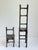 Vintage Brutalist Cast Iron Chair Sculptures Set of Two 1980s For Sale - Image 4 of 9