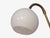 Brown Swedish Modern, Clip-on Task Light, Brass, Wood, Glass, Sweden, 1950s For Sale - Image 8 of 12