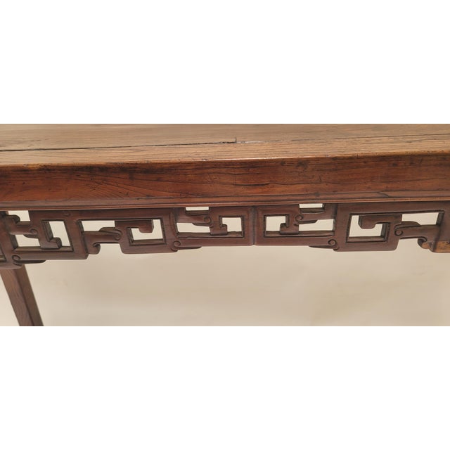 Asian Antique 18th Century Painting Table For Sale - Image 3 of 12