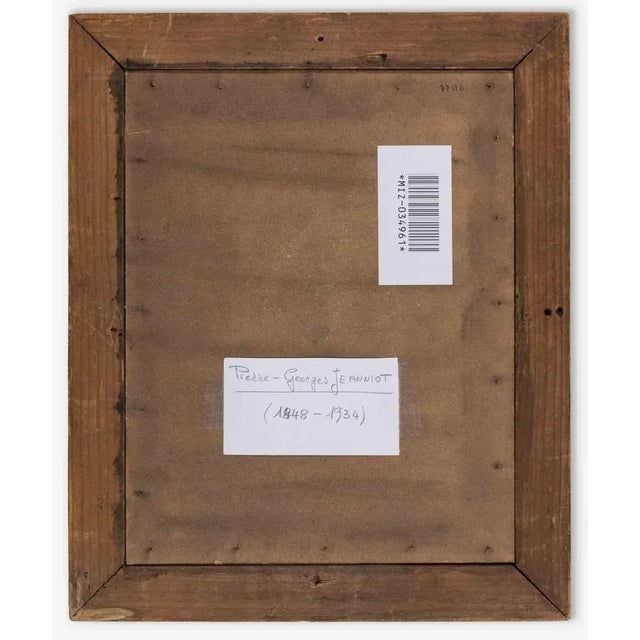 Pierre Georges Jeanniot, Seated Man, Drawing in Pencil, Late 19th Century For Sale - Image 3 of 4