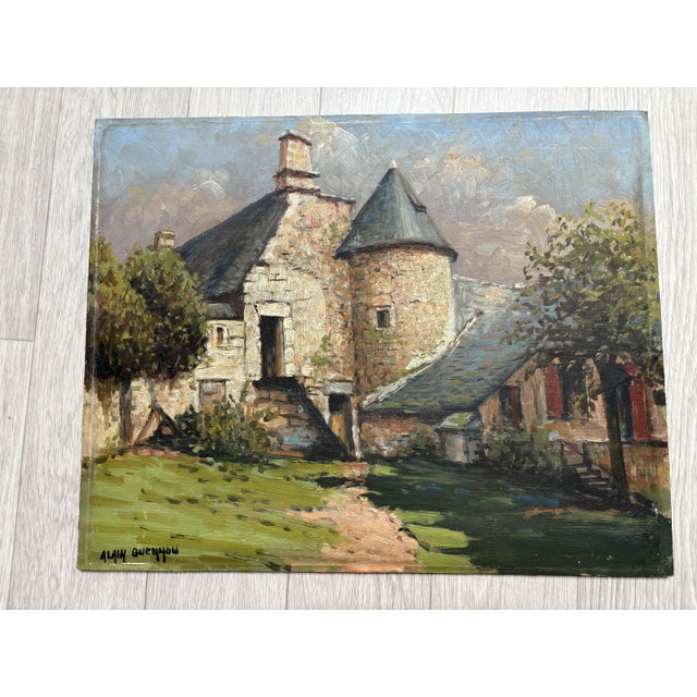 Alain Guennou, Landscape, 1920s-1940s, Painting For Sale - Image 4 of 4