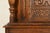Bernhardt Furniture Antique English Jacobean Carved Oak Bar Cabinet, Circa 1930s For Sale - Image 9 of 16