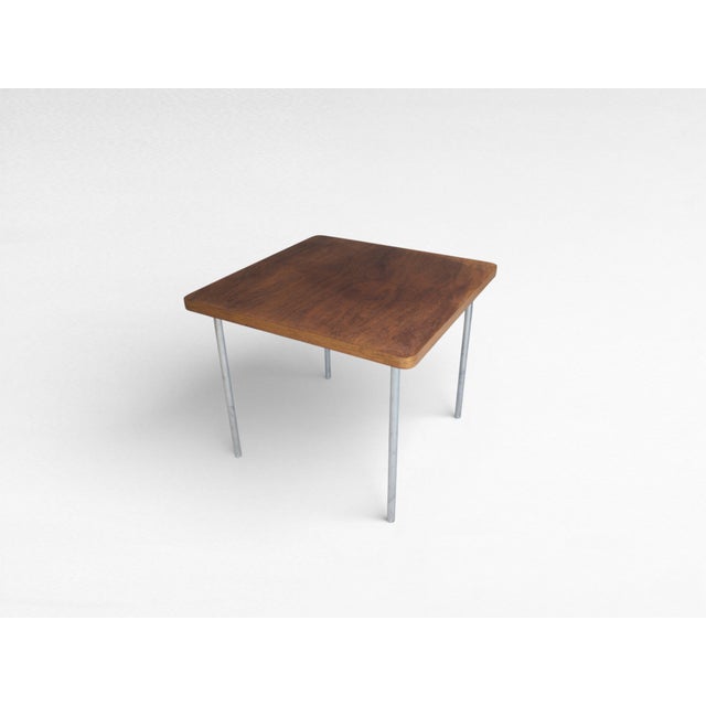 Brown Bauhaus Model B 14 Table in Tubular Steel by Marcel Breuer for Mücke Melder, 1930s For Sale - Image 8 of 15