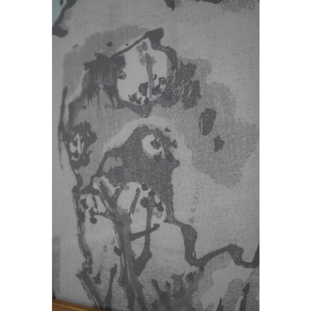 Modern Pair Gold Framed Modern Design Peacock Prints For Sale - Image 3 of 13