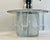 Art Deco 1950’s Chrome & Glass Drinks Dispenser Pump With Four Clear Glasses For Sale - Image 3 of 12