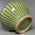 Mid 20th Century Vintage Chinese Longquan Celadon Porcelain Lidded Jar | One of a Kind, Ribbed‑Striped Body For Sale - Image 5 of 8