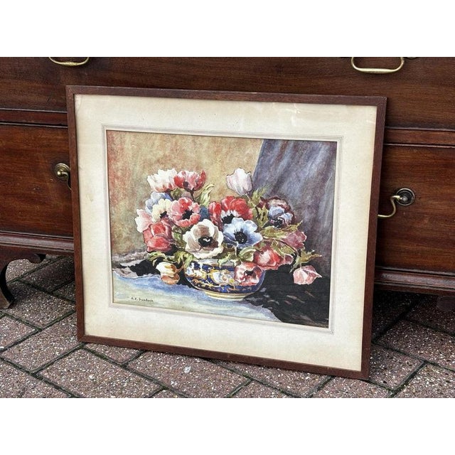 A.C. Bundock, Still Life, 1955, Watercolour, Framed For Sale - Image 3 of 7