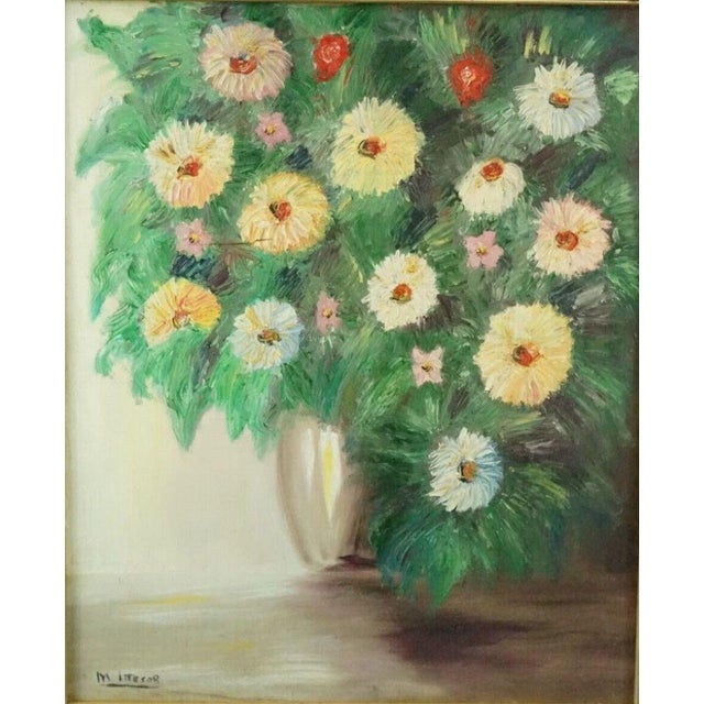 M. Ittesor, Still Life, 20th Century, Oil on Canvas, Framed For Sale - Image 4 of 18