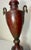 Antique Handmade Painted French Red Tole Toleware Swan Metal Table Lamp Light For Sale - Image 15 of 18