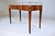 Chestnut French Regency Leather Top Desk With Campaign Styling and Gallery For Sale - Image 8 of 16