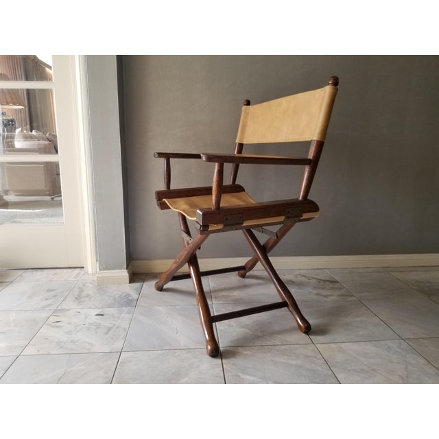 1960s Folding Directors Camp Chair by Gold Medal Co Racine Wi Chairish