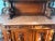 Blush Early 20th Century Victorian Carved Oak Sideboard Buffet Cabinet With Marble Top For Sale - Image 8 of 10