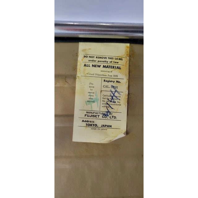 Mid 20th Century Vintage Fujiset Mid Century Black Folding Chairs - Set of 2 For Sale - Image 9 of 10