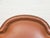 Chestnut Mid 20th Century Traditional Leather Bergère Armchair With Nailhead Trim For Sale - Image 8 of 12