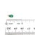 Natural Emerald Diamond Earrings 14k Gold 1.28 TCW Certified For Sale In New York - Image 6 of 10