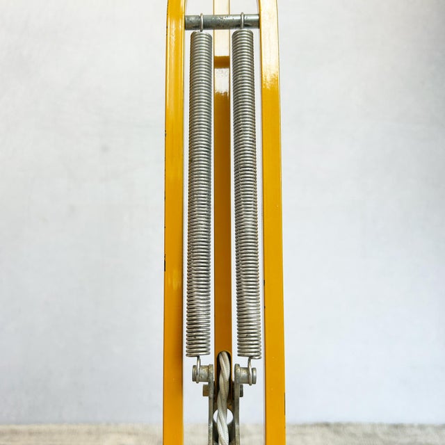Yellow Yellow Architect Lamp from HCF Denmark, 1970s For Sale - Image 8 of 12