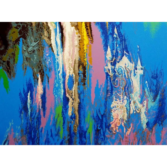 1990s Robert Katona "Merlin" Hand Signed Serigraph Art on Paper For Sale - Image 5 of 6