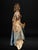 Gold 17th Century Baroque Spanish Virgin and Child Figure with Silver Crown For Sale - Image 8 of 10