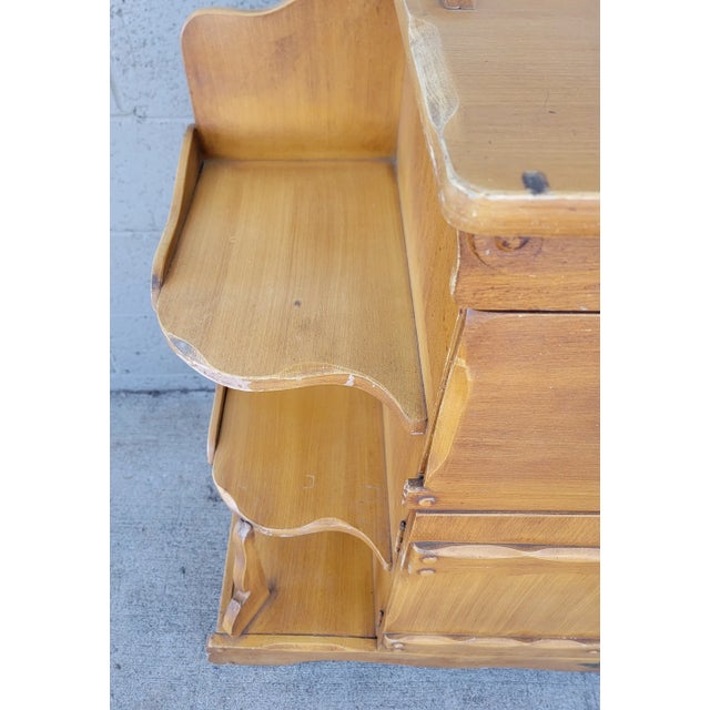 Brown Monterey Rancho Style Buffet / Credenza by La-Fiesta Circa. 1930's For Sale - Image 8 of 15