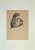 Portrait of Woman, Original Drawing, Early 20th-Century For Sale - Image 3 of 3