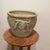 Vintage Large Aged Finish Planter Roseville Style With Molded Grape and Leave Relief Design For Sale - Image 9 of 12
