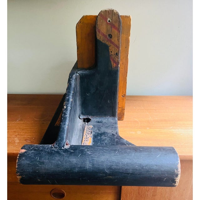 Industrial Wood Factory Mold Early 20th Century For Sale - Image 4 of 13