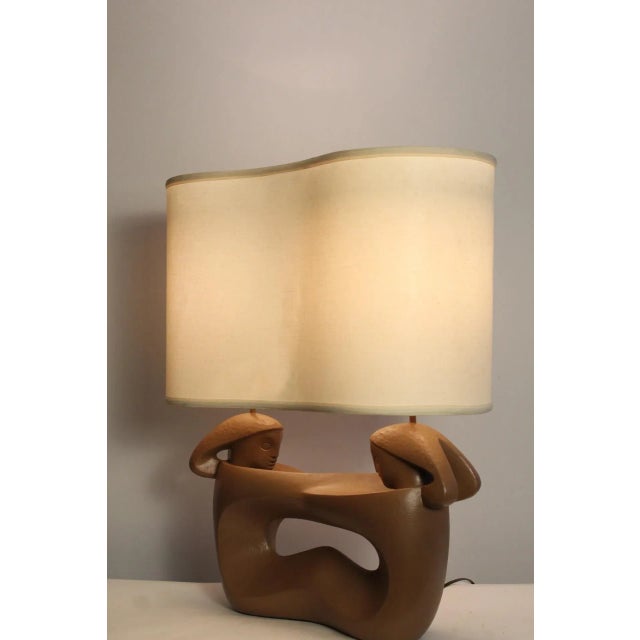 Mid-Century Modern Mid 20th Century Rima Sculptural Table Lamp. For Sale - Image 3 of 13