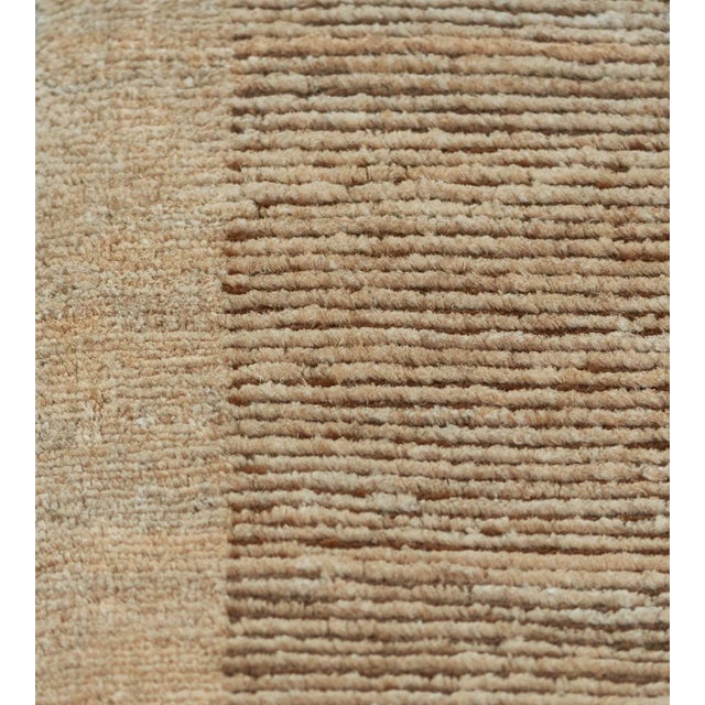 MANSOUR Handwoven Flatweave Hemp Rug 8x10 For Sale - Image 4 of 8