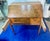 Tiger Maple Bench Made Drop Front Secretary Desk on Frame Late 20th Century For Sale - Image 11 of 18