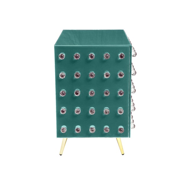 Contemporary Dry Bar Murano Glass Cabinet from Justfurnituress SRL For Sale - Image 3 of 5