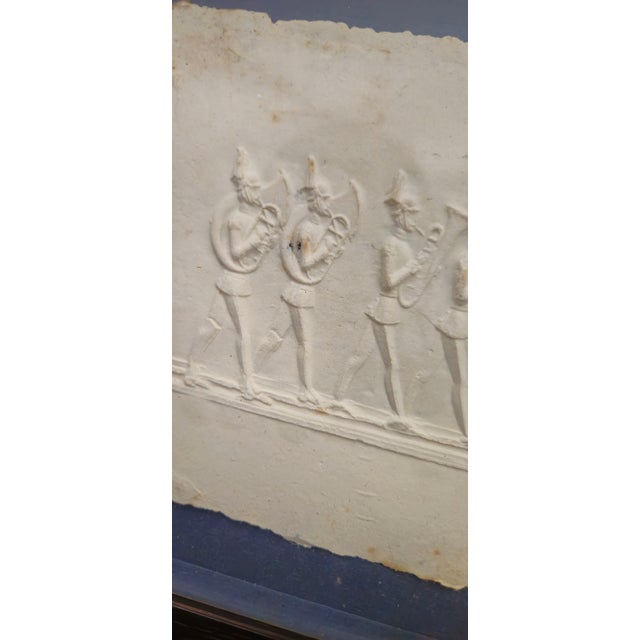 Signed William Haendel Cast Paper Relief Sculpture Art, 1981 For Sale - Image 14 of 17