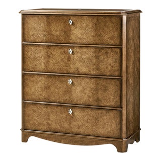 Classic English Tall Dresser For Sale