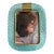 Small Light-Blue Torchon Picture Frame in Brass by Simoeng For Sale - Image 7 of 7