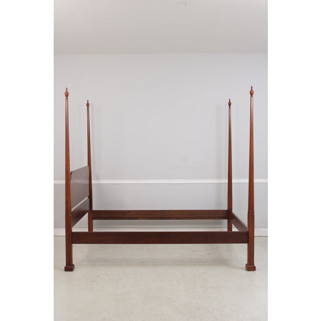 Henkel Harris Henkel Harris Queen Size Pencil Point Poster Bed For Sale - Image 4 of 16