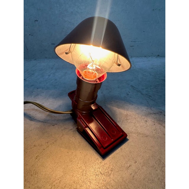 Vintage Bakelite Clamp Lamp, 1920s For Sale - Image 6 of 14