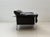 Two-Seater Sofa in Black Leather by Pierluigi Cerri for Poltrona Frau, Italy, 1990s For Sale - Image 11 of 17