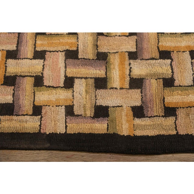 Doris Leslie Blau Antique Tabriz Floral Allover Cream Beige Carpet - c. 1880 For Sale - Image 9 of 10